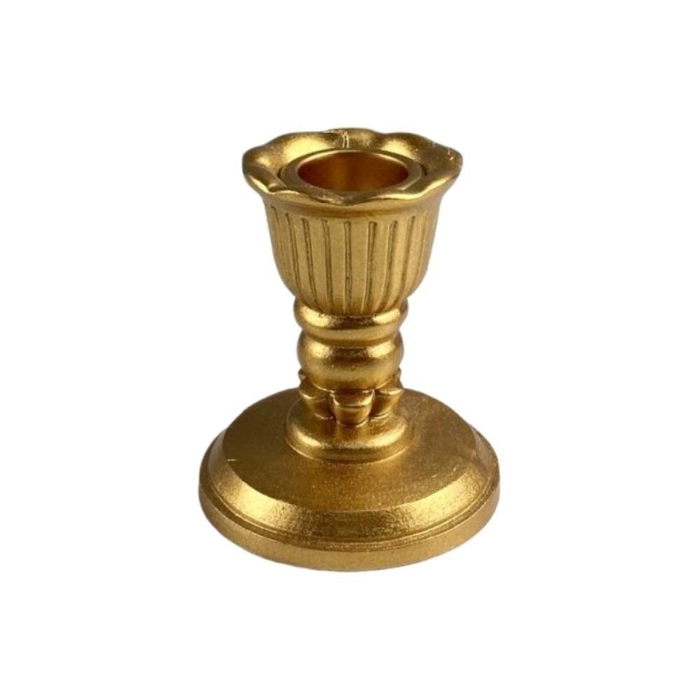 Non-slip Table Candle Holder Vintage Adornment Candle Stand Aromatherapy Candle Base Wedding