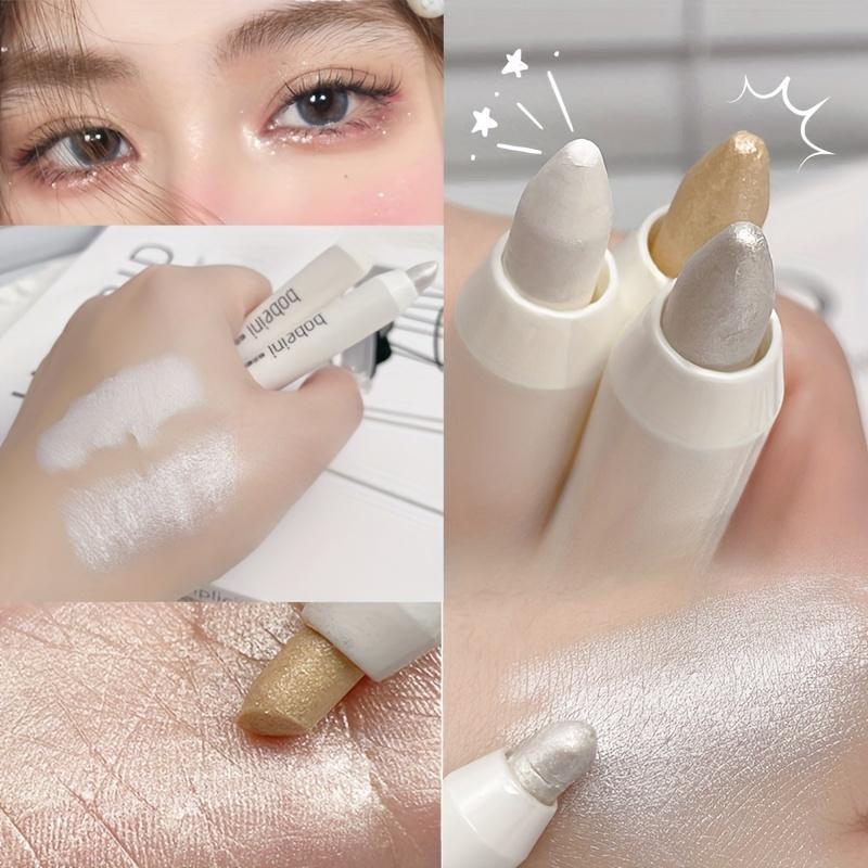 Pearlescent Matte Eyeshadow Stick White Eyeliner Lying Silkworm Highlighter Brightening Lasting Eye Makeup