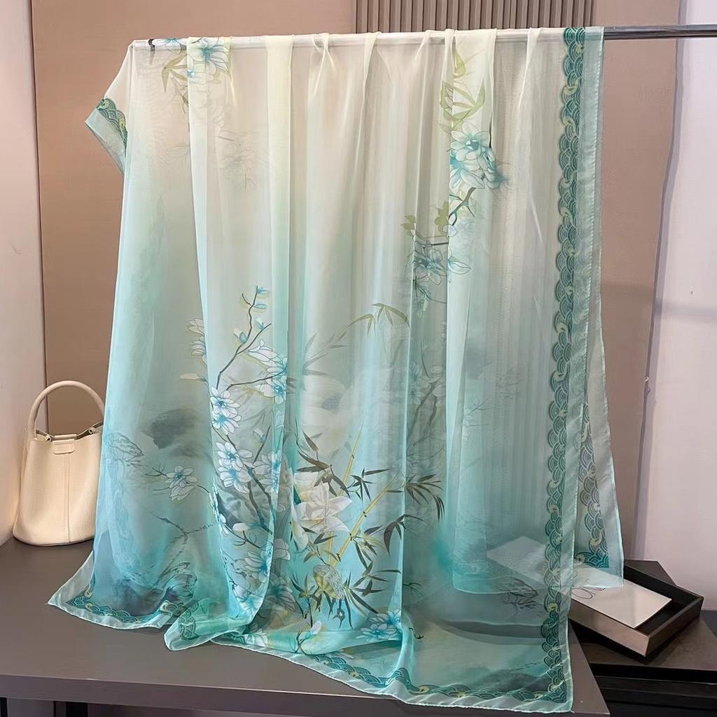 Scarf for Women New Spring and Autumn Big Scarf Fashionable and Versatile Warm Scarf Fashionable Sunscreen Shawl for Mother