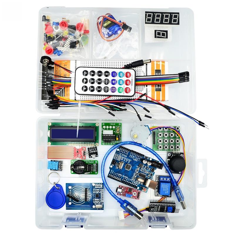 RFID Стартовый набор для Arduino UNO R3 Улучшенная версия Набор для обучения с розничной упаковкой DIY Электронный НАБОР