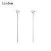 Lindon Classic Copper Alloy Zircon Earrings Drop Earrings For Women Wedding Party Gifts