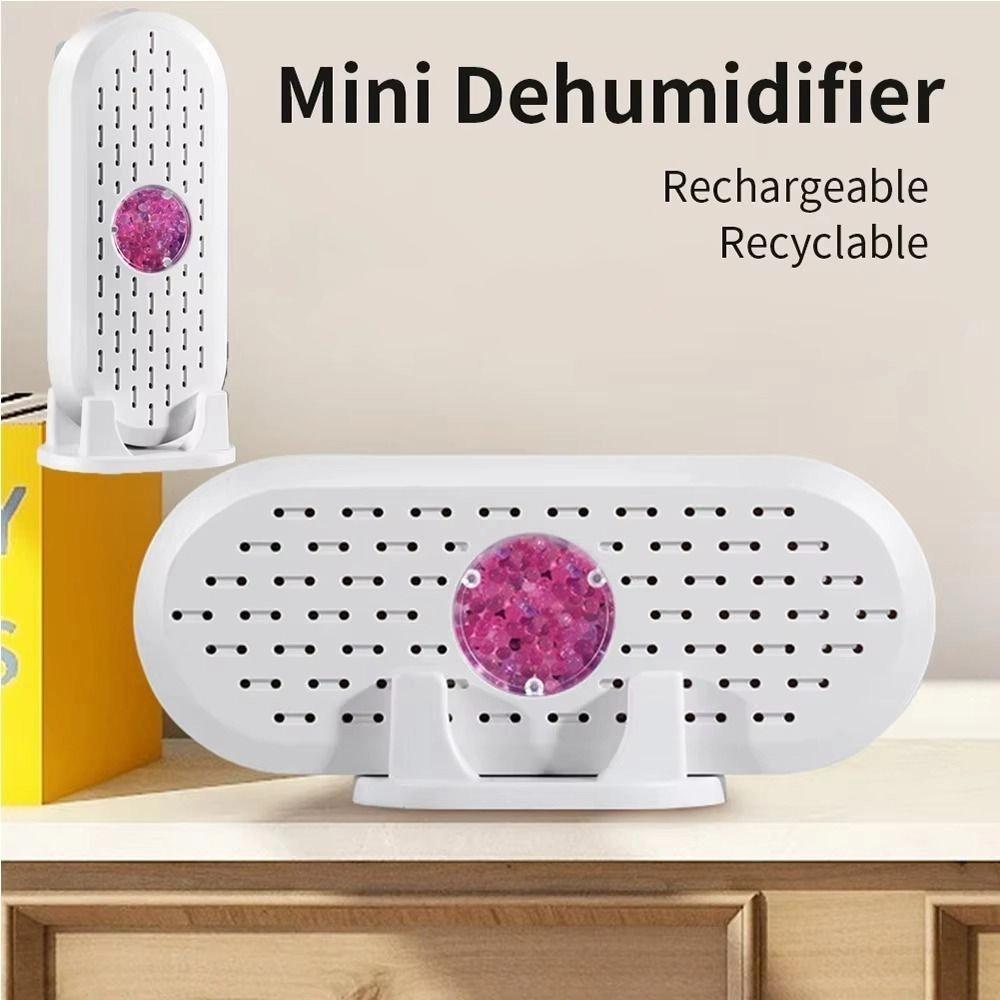 Reusable Mini Air Dryer USB Charging Hygroscopic Machine Recyclable Electric Dehumidifier  Bedroom