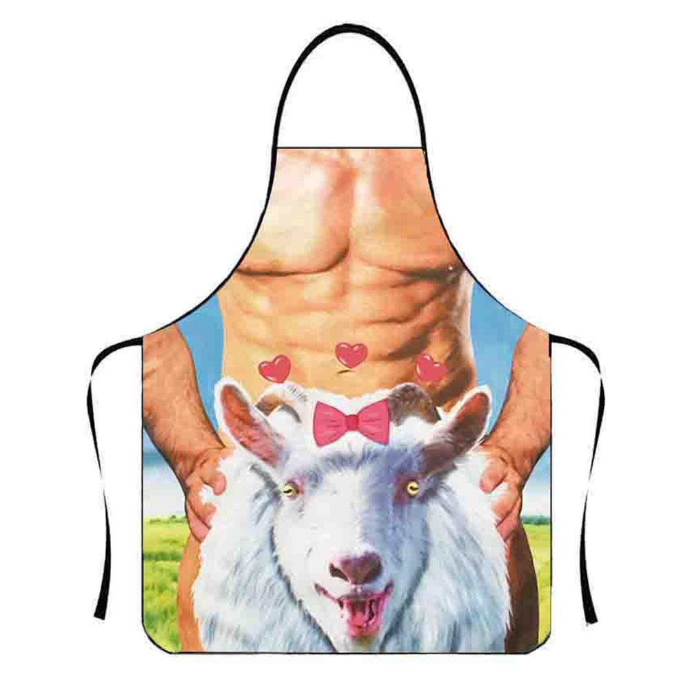 Фартук кухонный забавный креативный кулинарный фартук для выпечки на гриле персонализированный женский для мужчин кулинарный D G2U6