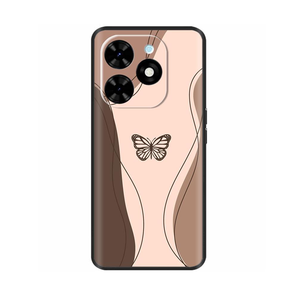 Чехол для Spark Go 2024 для Tecno Spark Go 2024 Чехол для телефона Милый панда Задняя крышка для Techno Spark Go 2024 Защита Coque Fundas