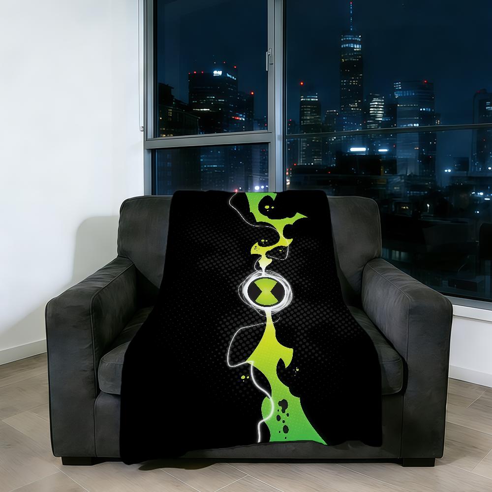Cartoon Blanket Cool Super Warm Comfortable Plush Throw Blanket Child Home 10 Sofa B-Ben Bedroom Gift