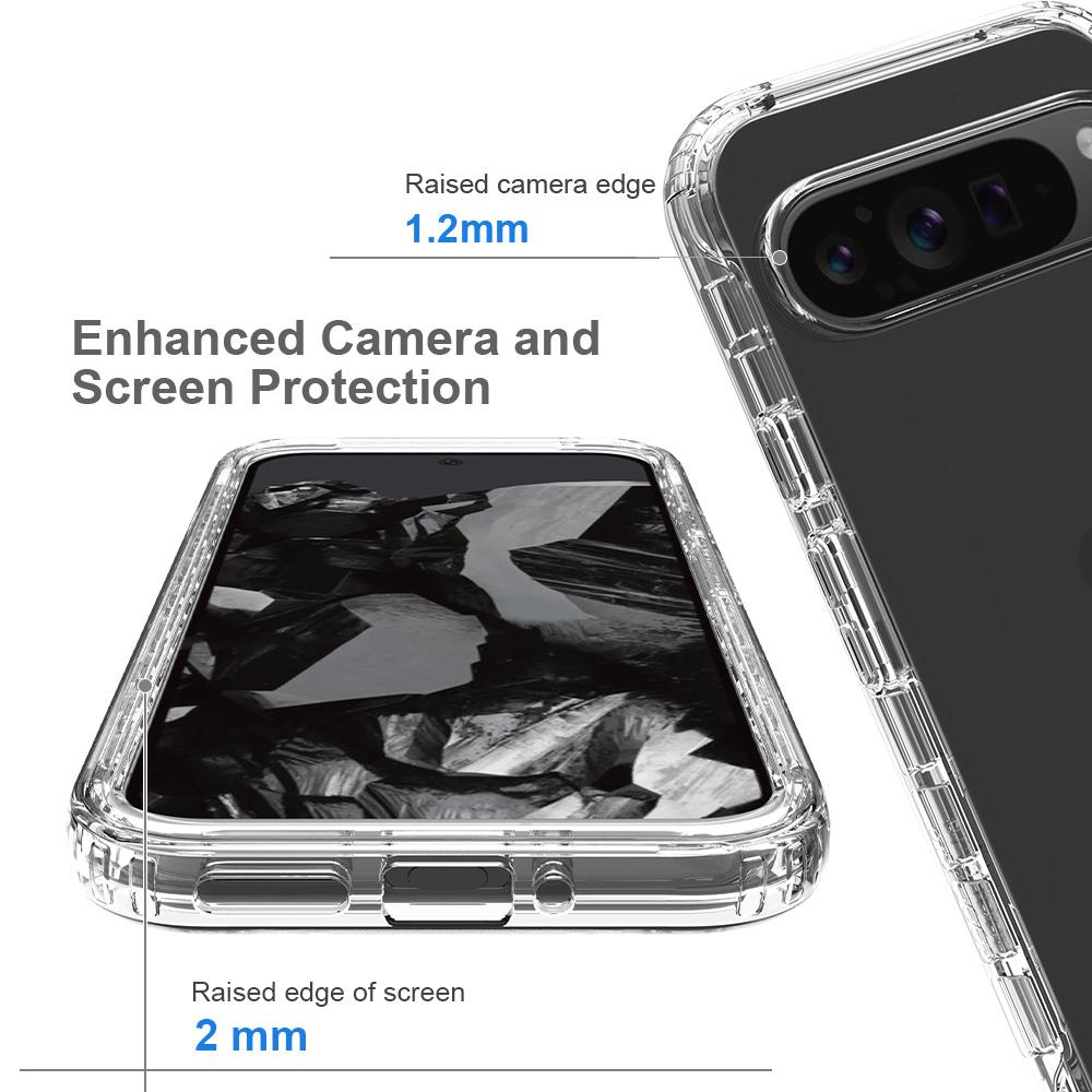 Для Google Pixel 9 Pro XL Чехол Противоударный Гибридный Чехол для Телефона из ТПУ+ПК