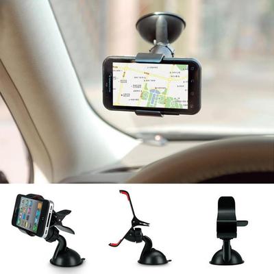 Универсальный автомобильный держатель на присоске с GPS-подставкой и вращением на 360 градусов