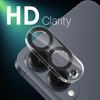 NORTHJO 2Pcs For Samsung Galaxy S25 Edge Camera Lens Protector Black Circles 3D Full Coverage Clear Tempered Glass Lens Film