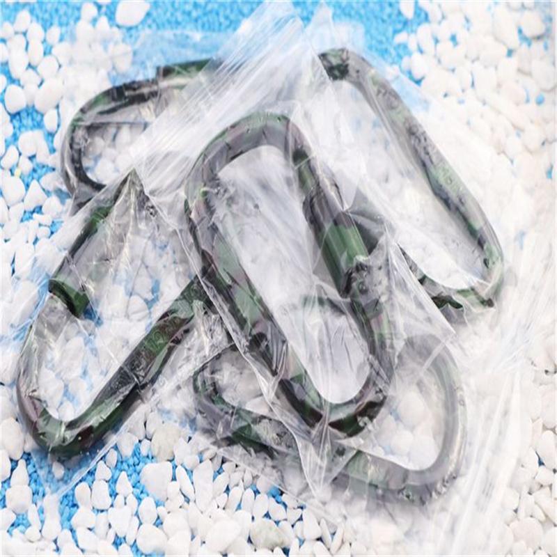 1 шт. камуфляжная аэрозольная краска D-типа, длинная гайка, пряжка для альпинизма, алюминиевый сплав, тактическая подвесная пряжка, пряжка для сумки, 8 см