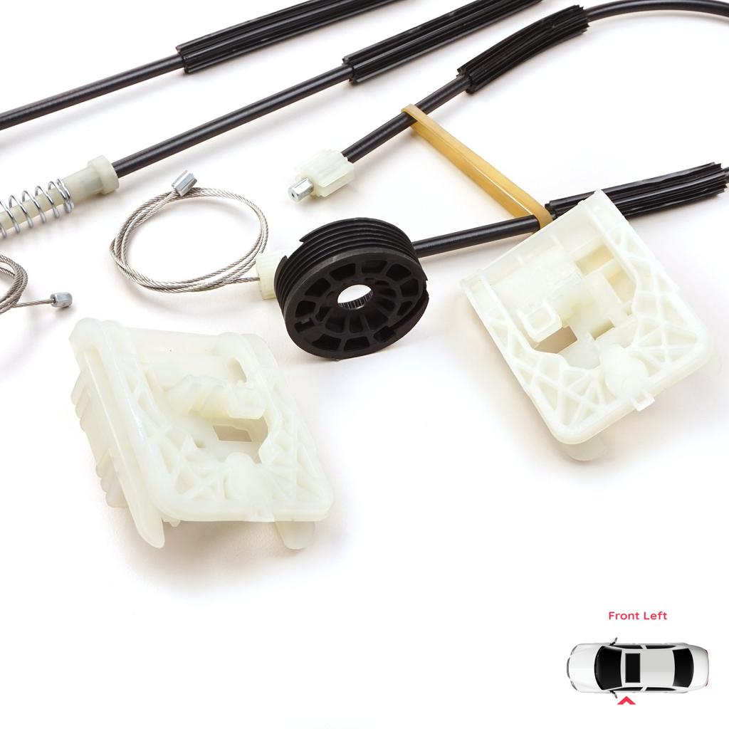 EWR5458 Window Regulator Repair Set Front Left Door for Ford Focus MK3 C346 2010-2019 4/5 Door BM51A23201  