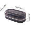 Soap Holder Travel Case Portable Soap Container Double-Layer Draining Dish Tray For Vacation Outdoor Road Trips Hotel College