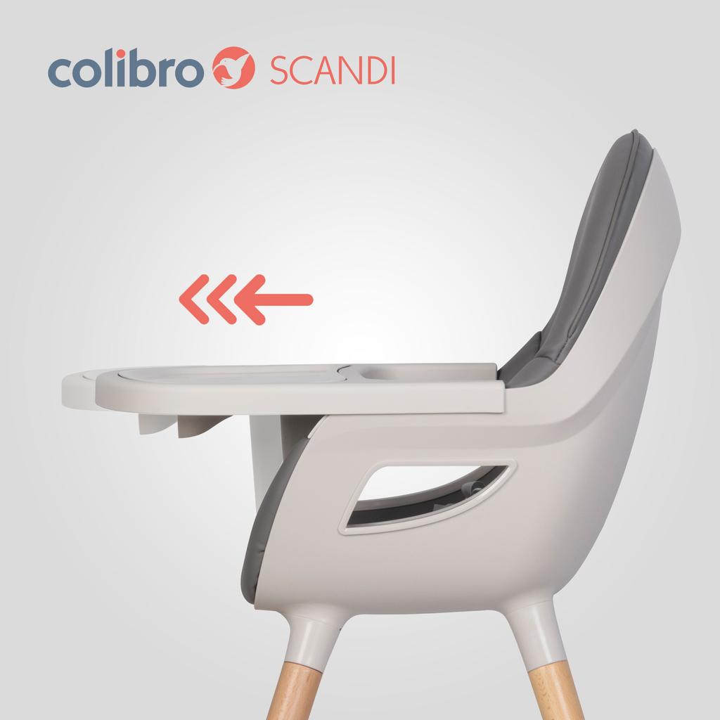 COLIBRO SCANDI ONYX feeding chair