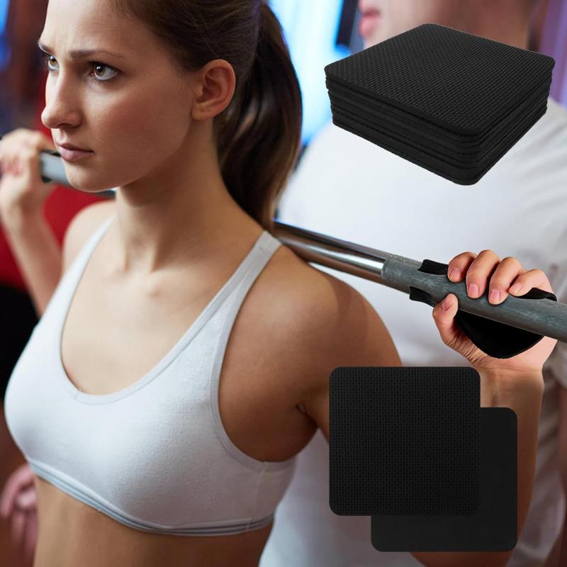 Одноразовый резиновый противоскользящий коврик для рук, тренировочный тренажерный зал, гантели, коврик для тяжелой атлетики, аксессуары для упражнений для фитнеса