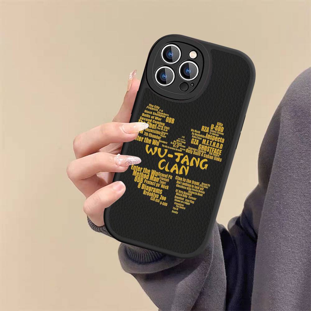 Чехол для телефона Singer W-WU-T-TANGs с кожаной задней панелью для iPhone 16 16E 15 14 13 12 11 Pro Max Plus