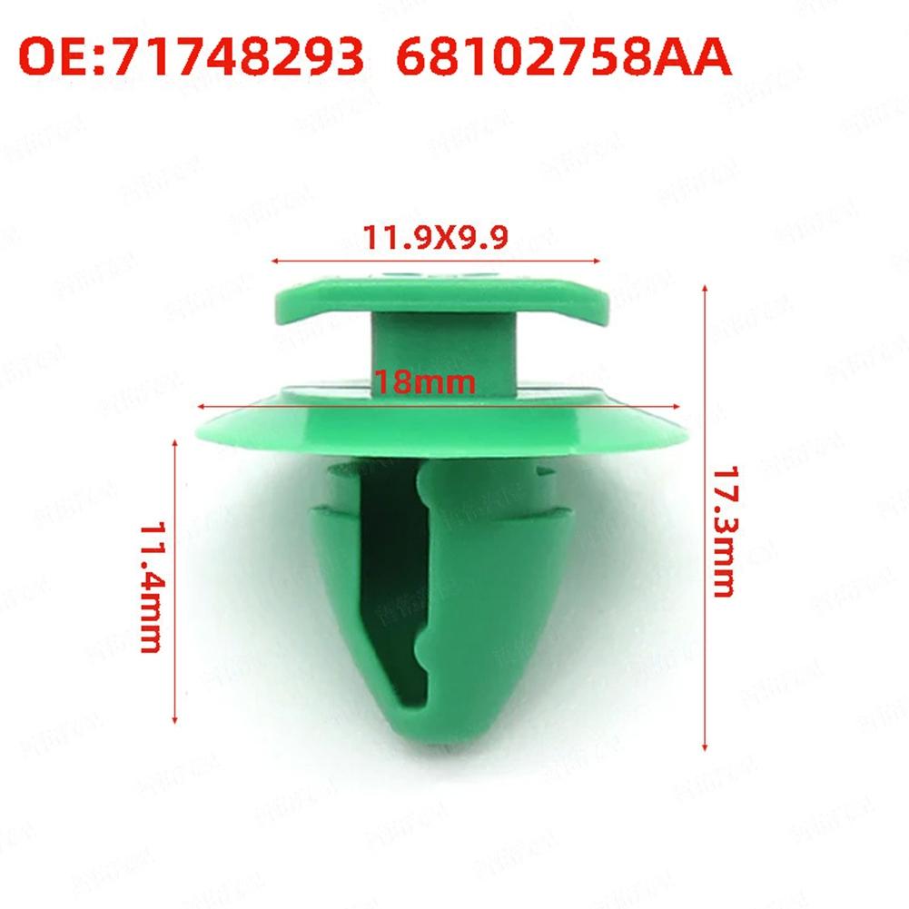 10x Клипсы Клипсы Расширителя Арки Для Fiat 500X Переднее Колесо