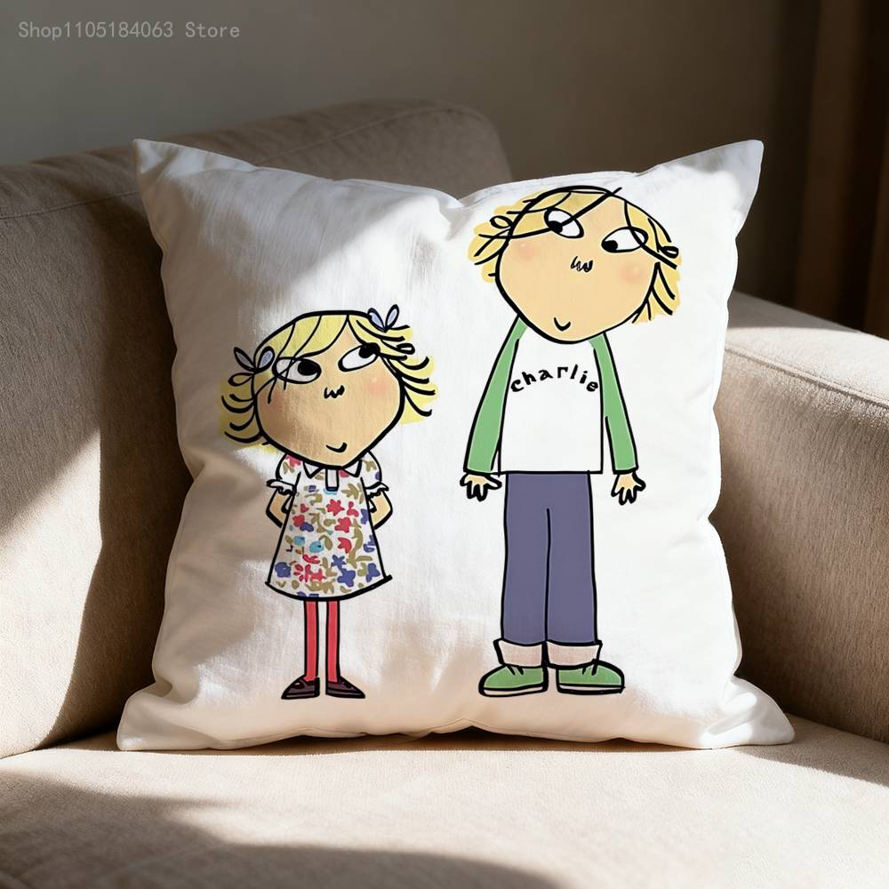 CCharlieS LLola Pillow Case For Sofa Decor Car Office Room Printing Cushion Cover Decorations and Protector