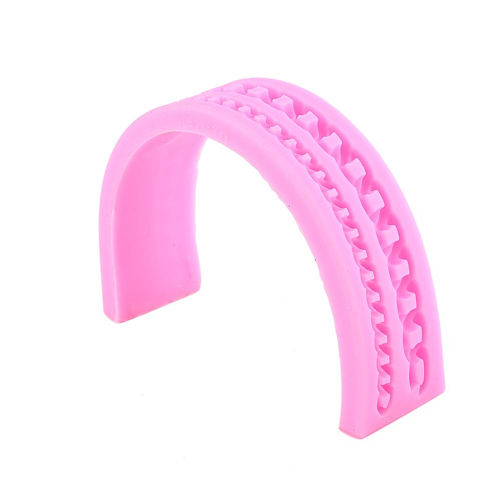 Fondant Cake 3D Mold Пищевой силиконовый Mold Fashion Design Party