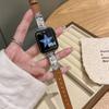 For Apple S11 Watch iwatch109876SE Flower Diamond Leather Strap Huawei GT6 Xiaomi 9PRO