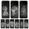 Chalkboard Anatomy Phone Case for Samsung Galaxy A13 A51 A71 A21S A12 A11 A31 A52 A41 A23 A53 A73 A32 5G A03S Clear Soft Cover