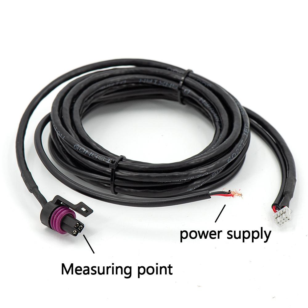 52мм Ультратонкий Электронный датчик давления топлива с датчиком 1/8 npt с Красным Дисп