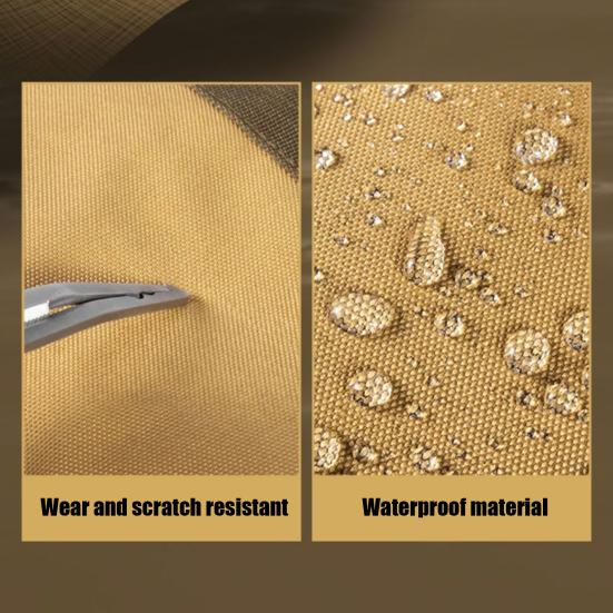 Large Capacity Fishing Gear Bag Waterproof Oxford Cloth Multi-Pocket Lure Rod Line Reel Holder Fishing Accessories Shoulder Bag Organizer Case