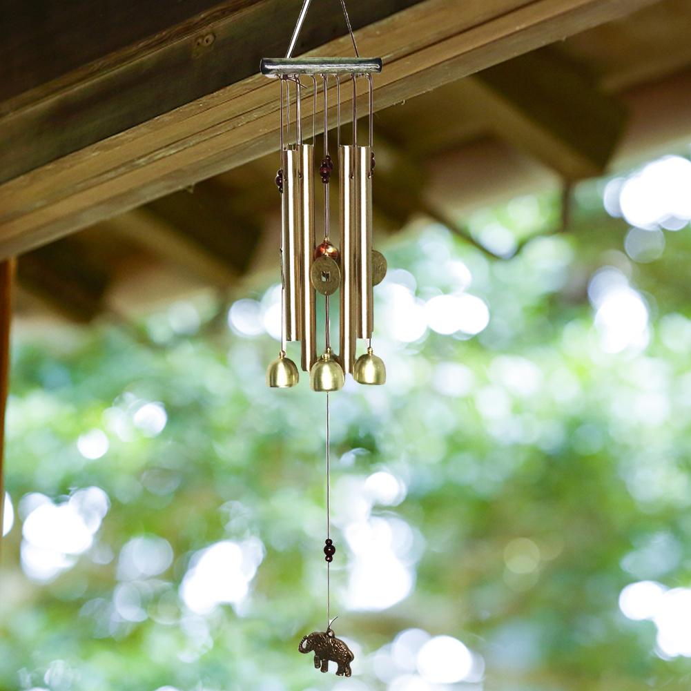 Алюминиевая трубка колокольчик ветра металлическая трубка колокольчик ветра подвесной дверной колокольчик декоративный колокольчик ветра для наружного двора балкона