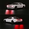 Масштаб 1/32 Dodge Hellcat Challenger Die Cast Metel Pull Back Model Car Hellcat со звуком и светом Hellcat Car Toy Car Toy Gifts для детей от 3 лет и старше