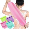 Elastic Korean Long Nylon Exfoliating Back Scrubber - Thickened & Strong