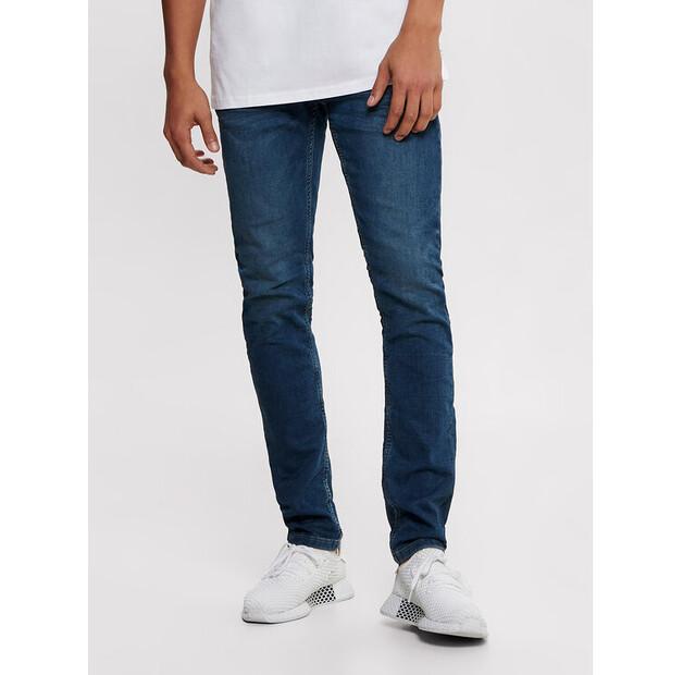 Джинсы Only & Sons Loom 22008472 синий Slim Fit