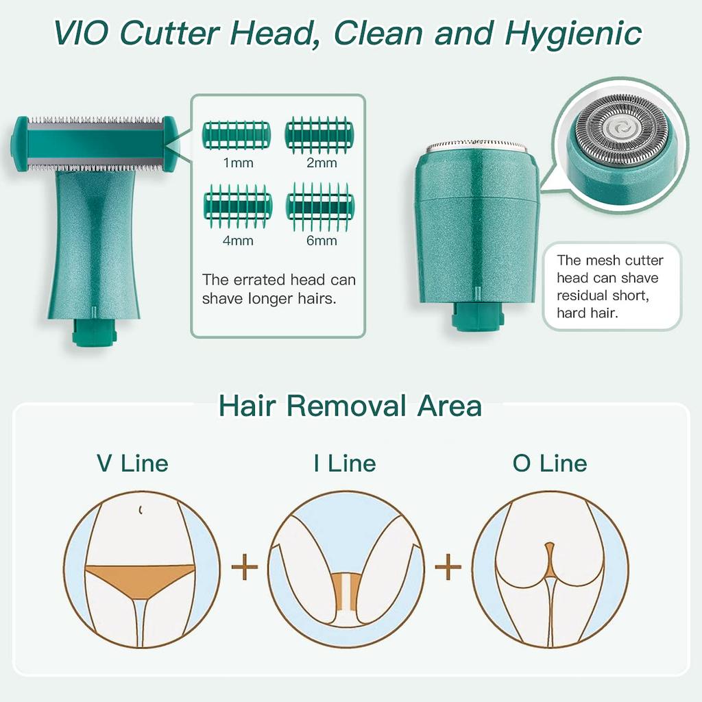Компактный эпилятор, электрические бритвы, дорожный триммер для бикини, женская бритва для лица, рук, ног, бровей, подмышек, волос в носу
