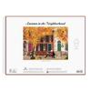 Galison Autumn Neighborhood 1000-Piece Jigsaw Puzzle - Perfect for Adult Relaxation and Educational Fun
