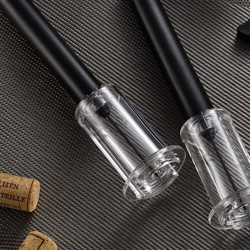 Air Pump Wine Bottle Opener Air Pressure Vacuum Red Wine Stopper Beer Lid Opener Corkscrew Corks Out Tool Stainless Steel Pin