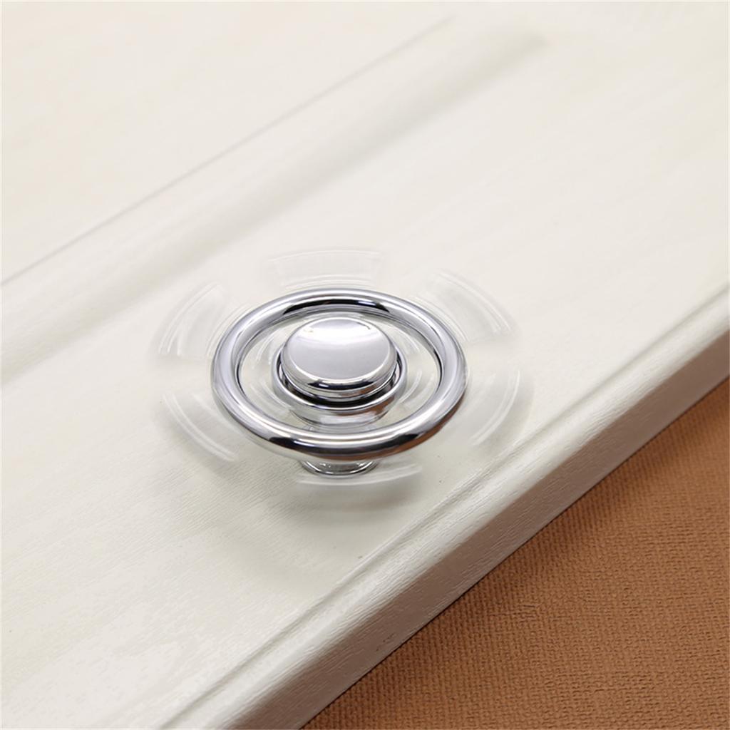 Drawer Pulls Zinc Alloy Dressers Knob Cupboard Handle Steering Wheel Furniture Handle Simple Bedside Cabinet Pull