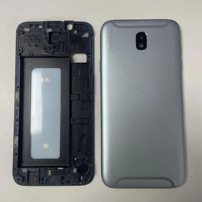 Для Samsung Galaxy J3 2017 J5 2017 J7 Pro J330F J530F J730F Корпус LCD Передняя рамка Задняя крышка аккумулятора Запасные части