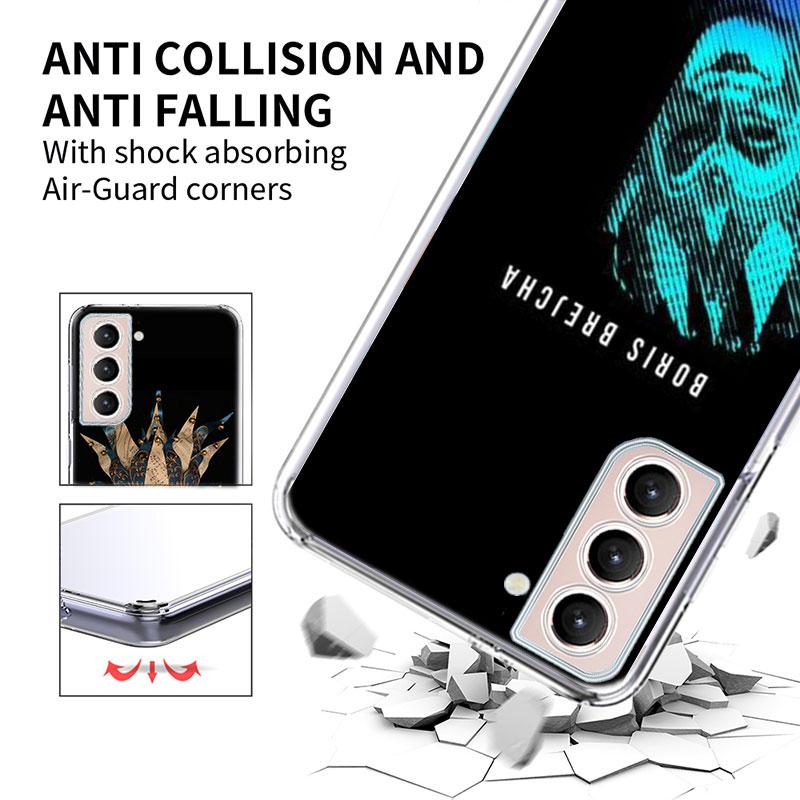 DJ Boris Brejcha Phone Case For Samsung Galaxy S25 Edge S24 S23 FE S21 S20 S10 Plus S22 S26 Ultra Cover Clear Cases TPU Capa She