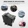 4PCS Fog Light Toggle Rocker Switch, 12V 35A 4 Pin SPST ON Off LED Fog Light Rocker Switches, Universal Automotive Rear Front Fog Lamp Toggle Switch