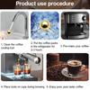 Stainless Steel Coffee Ice Ball for Espresso Reusable Refrigeration Tool with Stand Flavor Enhancer Gadgets