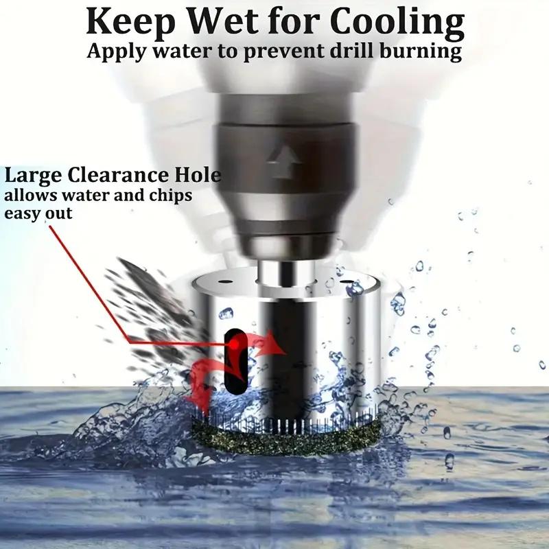 10pcs 6-30mm Diamond Glass Marble Drill Core Hole Saw Opener Ceramic Marble Tile Opening Woodworking Tools Glass Drill Bit Set