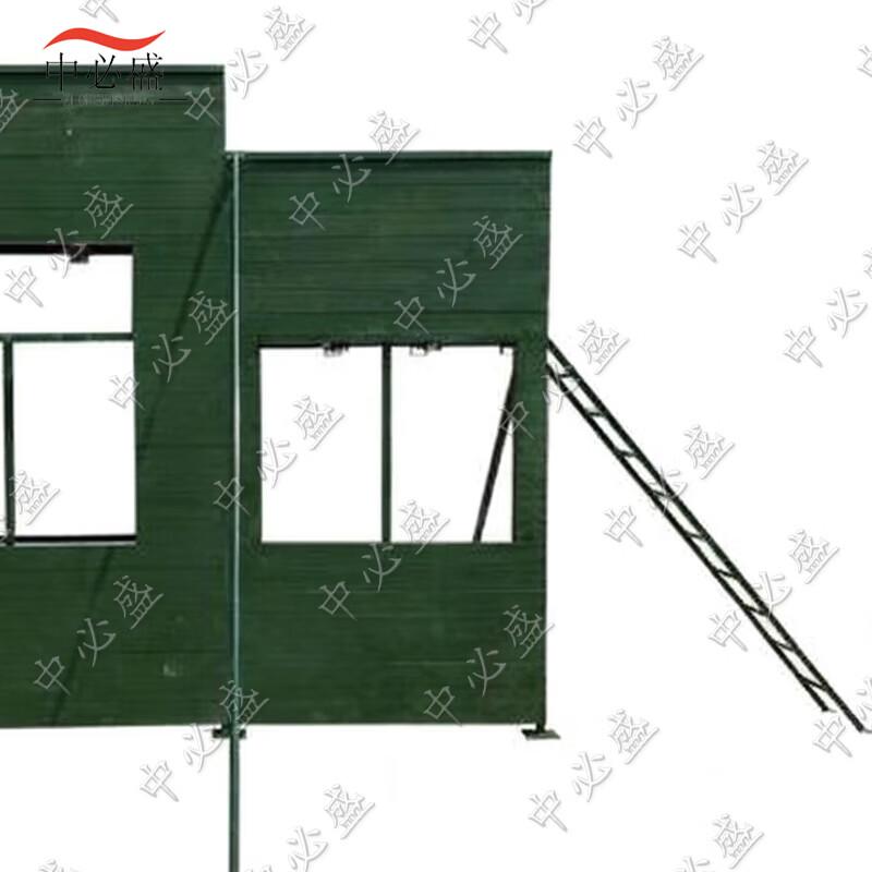 Flat Roof Climbing Wall & Platform Training System