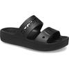 Женские сандалии Crocs Baya Platform 23 см, Черные,