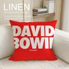 Music David Bowie Cushion Cover Pillowcase Set Pcs x x Breathable Washable Sofa Cushion Cover