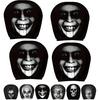 Scare Seat, Horror Headrest Cover, Scary Face Headrest Covers, Horror Face Car Headrest Covers, 4PCS 2027 New Spooky Scary Headrest Covers for Cars