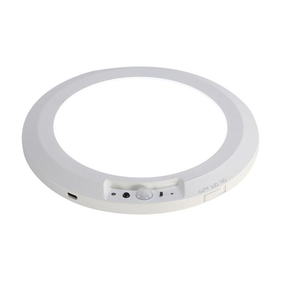 Потолочный светильник с датчиком движения и пультом дистанционного управления, 3 цветовых температуры, регулировка яркости, простота использования