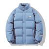 Мужская пуховая куртка, зимняя хлопковая куртка для пары, модная брендовая короткая ветрозащитная, теплая и утолщенная хлопковая куртка с воротником-стойкой