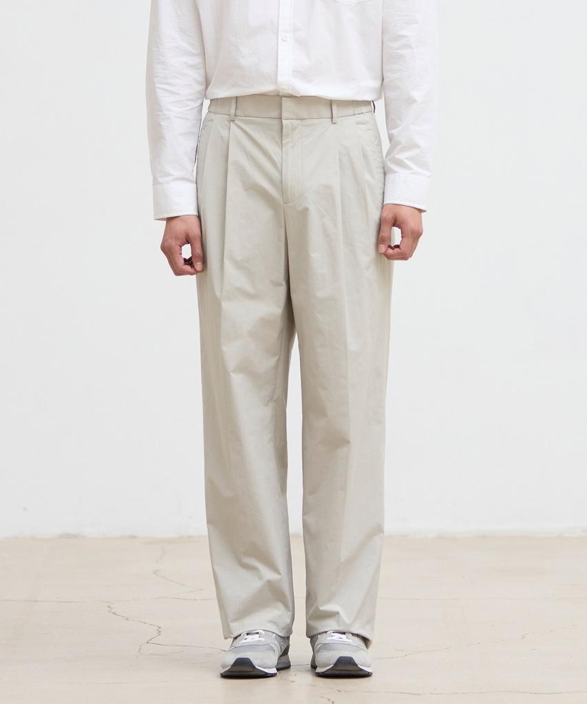 STCO Cotton Nylon Comfort Setup Pants_Light Beige (Wide Fit)_Sepvb71Wsf