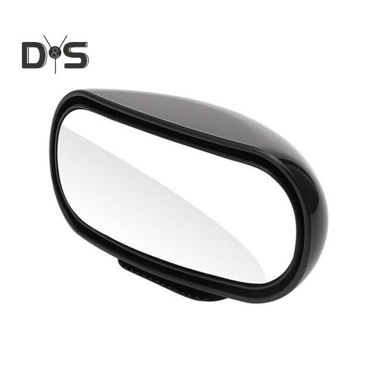 Автомобильное зеркало заднего вида с широким обзором, регулируемым углом обзора, универсальным креплением, простотой установки, прямоугольное автомобильное зеркало для слепых зон