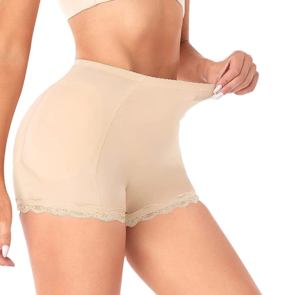 Женское корректирующее белье для ягодиц с подкладкой, нижнее белье с поддельными ягодицами, подтяжка бедер, утягивающее белье, бесшовное нижнее белье