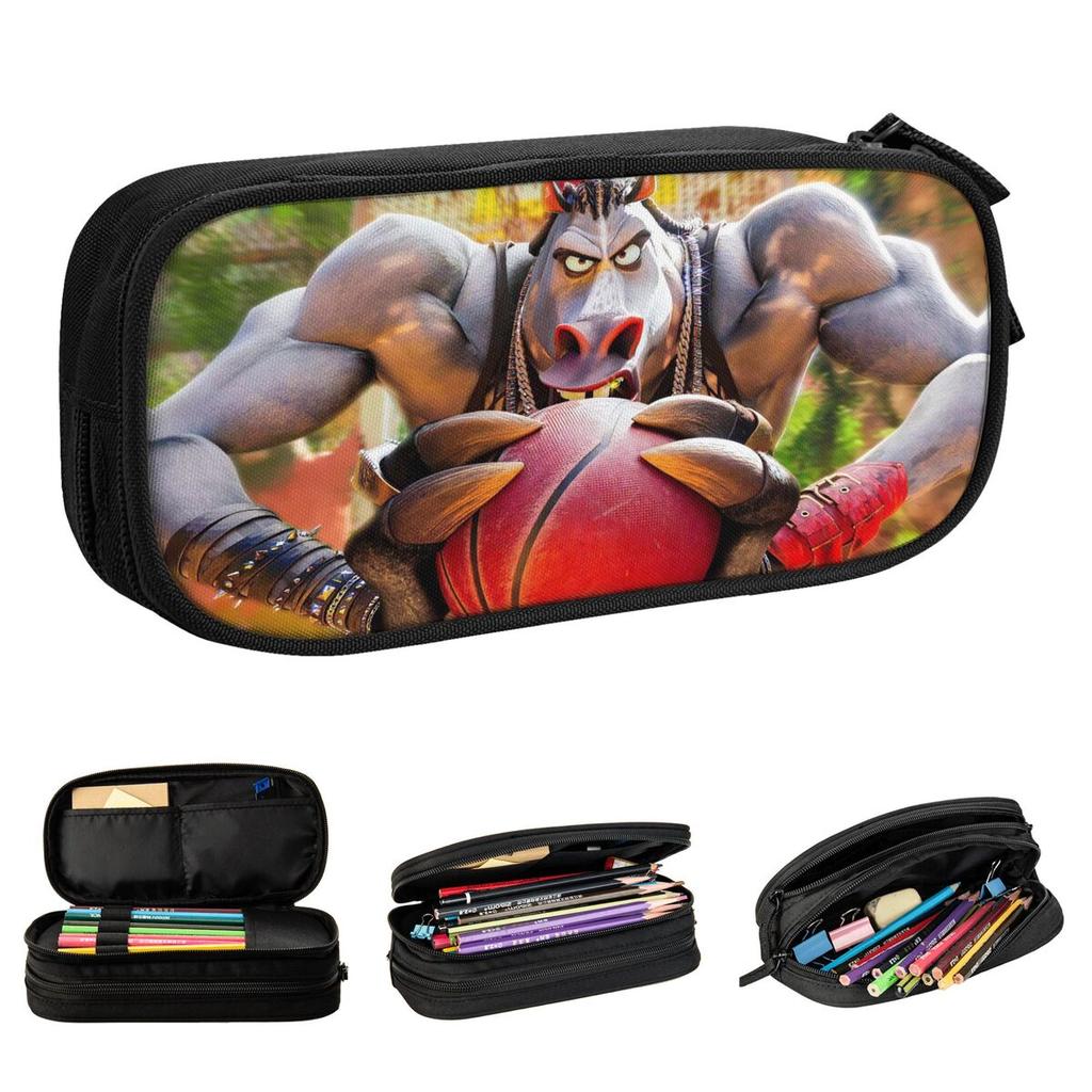 GOAT Movie Pencil Case Roarball Sports Pencil Pouch Pen Holder for Student Big Capacity Bags School Supplies Zipper Stationery
