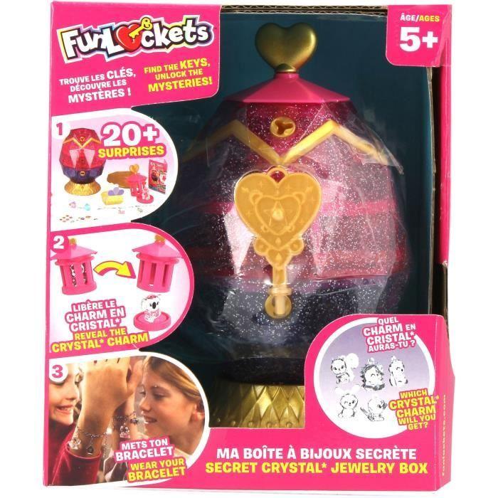 Boîte a Bijoux - Taldec - Funlockets - Ma Boîte a Bijoux Secrete - Plus de 20 Surprises