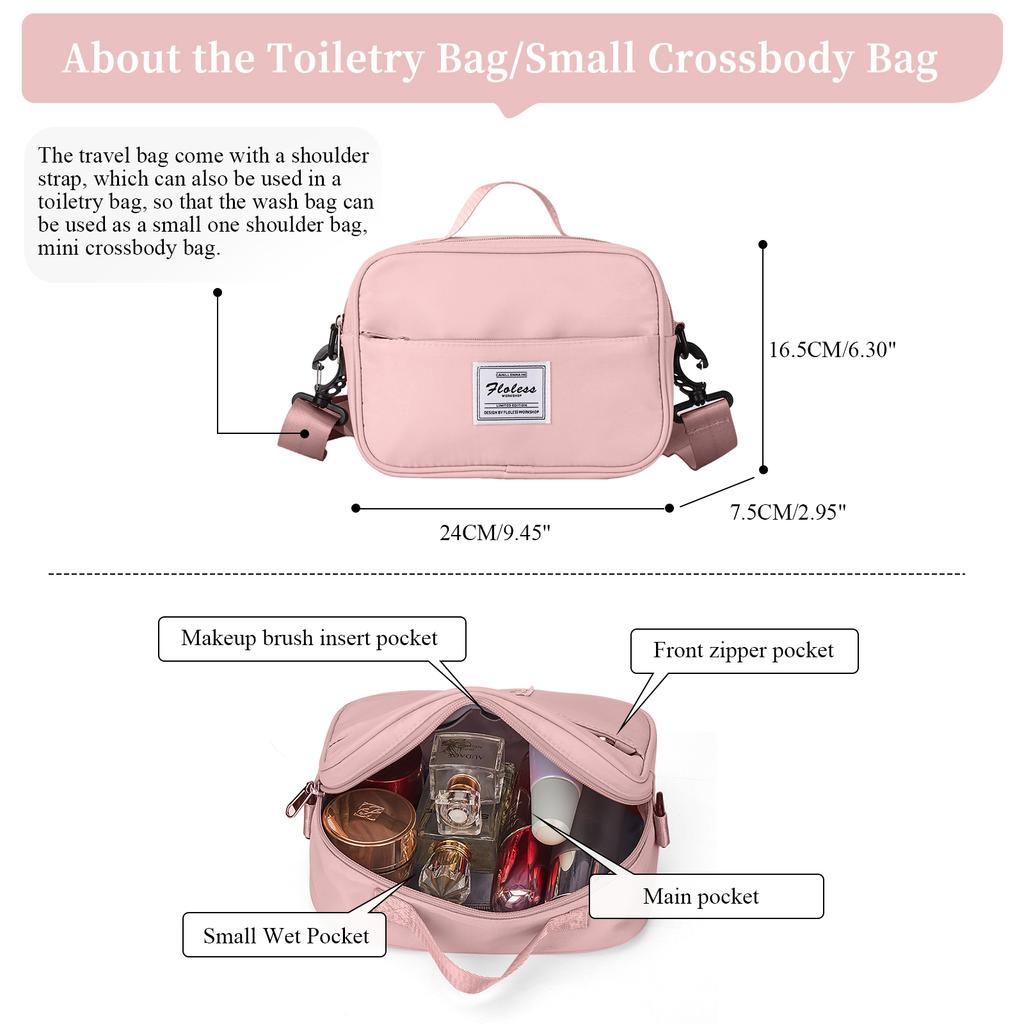 Сумки Weekender для женщин, дорожная сумка для личных вещей с отделением для обуви, дорожная сумка для ночевки с косметичкой, спортивная сумка